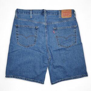 Levi's 550 Men’s Size 38 Jean Shorts Stretch Denim Vintage Jorts Beige/Tan EUC